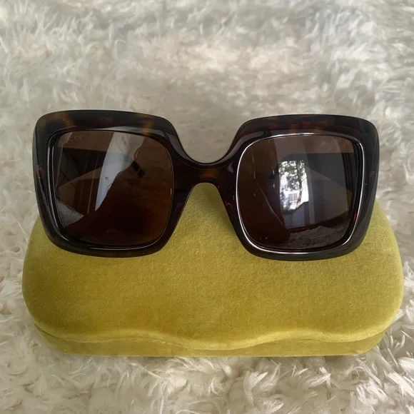 Gucci | Accessories | Gucci Gg896s Sunglasses Havana  display picture 2